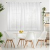 Eurofirany Lucy Voile Curtain, White, 400 x 150 cm