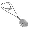 Vestopazzo 100% Recycled Aluminium Three Round Pendant Necklaces Handmade One