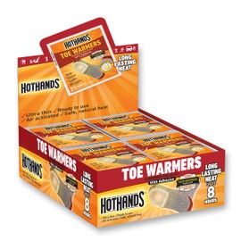 32 Pairs of HOTHANDS Toe Warmers with AdhesiveSuper Bonus Pack 32 Pairs by HeatMax