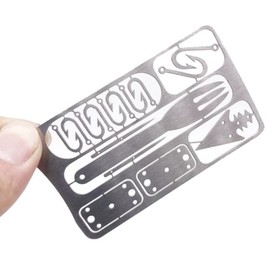 22 in 1 Outdoor Emergency Survival Kit/Tactical Multitool for Camping/Bushcraft/Hiking/Hunting/Outdoor Adventure (FORK)