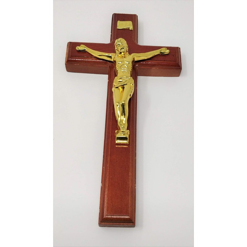 JRose Collections JR-1045 Wooden Hanging Cross