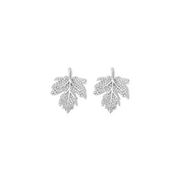 Autumn Earrings for Women Maple Leaf Earrings Gold Maple Leaf Earrings Silver Maple Leaf Earrings 925 Sterling Silver Earrings, Silver, No Gemstone