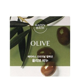 Happy Bath Original Collection Olive Soap 90g / 오리지널 컬렉션 올리브 비누 90g