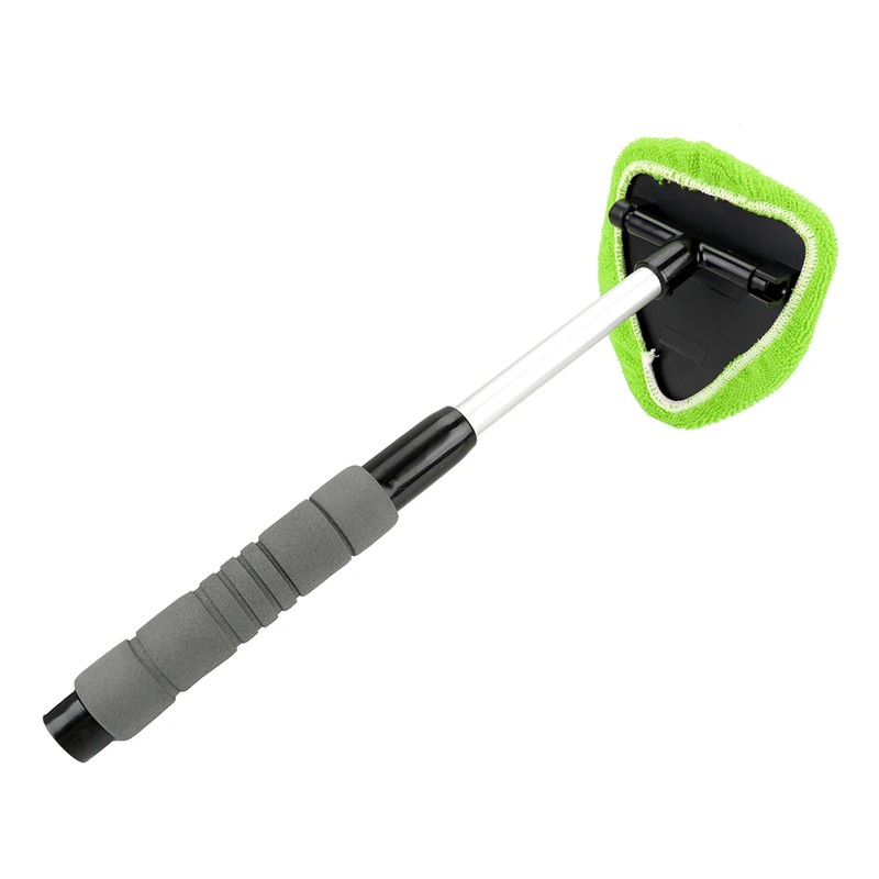 Telescopic Car Windshield Cleaner for Glass - 360° Microfiber Window