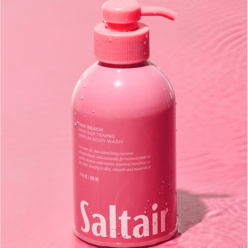 Saltair - Body Wash (Pink Beach), Pack:1, 17.0 Fl Oz
