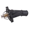 TRQ Thermostat with Housing Assembly Compatible with 2012-2018 Ford Focus