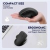 UrbanX Silent Wireless Mouse Bluetooth & 2.4Ghz, Rechargeable, Ergonomic Compatible