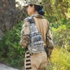 Tactical Backpack, Waterproof Military Cross-body Molle Sling Shoulder Backpack Chest