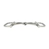 Equine Smile ES0106 D-Ring D-Button Bit Simple Broken Stainless Steel