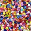 Queenbox 50 Pcs 12mm Five-Pointed Star Buttons with 2 Holes,