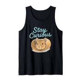 Stay Curious Degu Adventure Design Tank Top