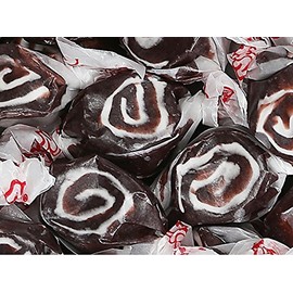 All Flavor Gourmet Salt Water Taffy (Black Licorice Swirl, 1 LB)