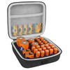 Linkidea Small Hard Case Battery Organizer Storage Box, Batteries Carrying