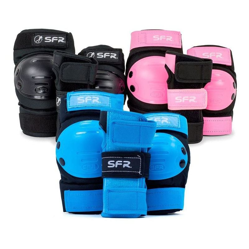 SFR Unisex, Youth Youth Ramp Triple Pad Set Knee Pads,