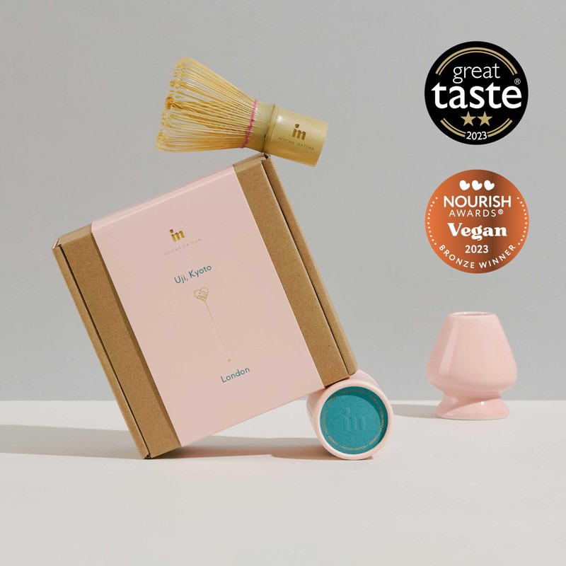 Matcha Tea Set Whisk Starter Kit by Moicha - Bamboo