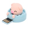 U Disk Cute Pig USB Interface Hot Swap Anti Electromagnetic