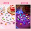 42Pcs Duck Hair Clips, Cute Mini Glow Resin Duck Clips