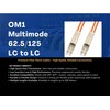 12 Meter Multimode Duplex Fiber Optic Cable (62.5/125) - LC