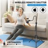 PIOENIMAGE 61" Phone Tripod Stand with 15.7" Flexible Gooseneck and