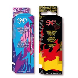SXO Lubricante para hombres, mujeres y parejas, especiales para encuentros - Paquete con 2 pzas de 30 ml (Pride Hombre)