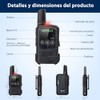 Walkie Talkie Radios de Comunicación Largo Alcance,16 Canales