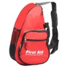 Deluxe First Aid Sling Bag Red Each