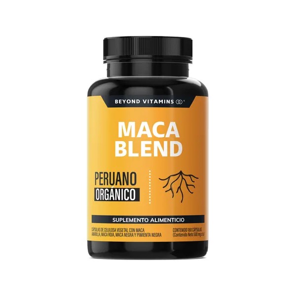 Maca Blend Maca Peruana Orgnica Con Pimienta Negra - Maca
