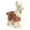 Aurora® Realistic Miyoni® 2 Tone Llama Stuffed Animal - Lifelike