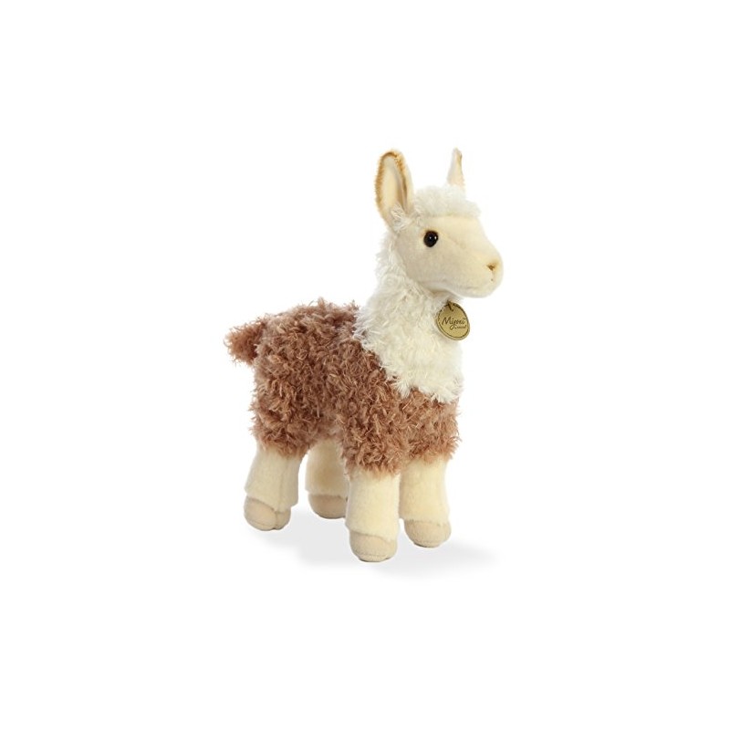 Aurora® Realistic Miyoni® 2 Tone Llama Stuffed Animal - Lifelike
