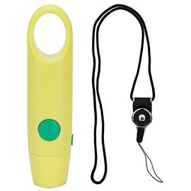 Silbato Electrónico 3 Engranajes Ajustable Entrenamiento Silbato Electrónico para Viajeros Deportivos Competiciones Y Entrenamientos(amarillo)