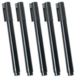 Nivofu Pack of 5 Banknote Checker Pen, Money Checker Pen, Banknote Checking Pen, Counterfeit Pen, Money Checker Pen for Euro, Dollar, British Pound International Currencies