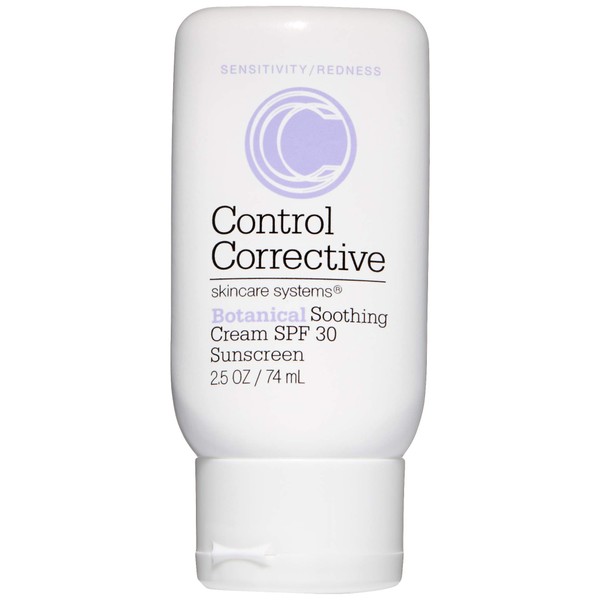 Control Corrective Botanical Soothing Cream SPF 30 | Moisturizers, Calms the Skin and Protects with SPF 30 | 2.5 oz