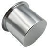 SEETOOOGAMES Drop-in Cup Holder Insert - Jumbo Silver Aluminum Cup