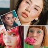 14 Sheets Face Temporary Tattoos Stickers for WomenGlitter Butterfly Heart