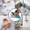 DIFENLUN Shower Drain Cover Tub Stopper,2 Pieces Sewer Anti-Odor Mat