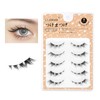 LASHIDOL Natural False Eyelashes, Ultra Fine Black Eyelash Base, Handmade