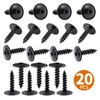 20PCS Self Tapping Screws - Small Car Screws - Metal