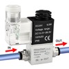 Heschen Electrical Pneumatic Solenoid Valve 2V025-08 24VDC PT1/4 2/2 Way
