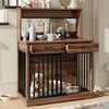38" Furniture Style Dog Crate, Heavy Duty Dog Cage Table