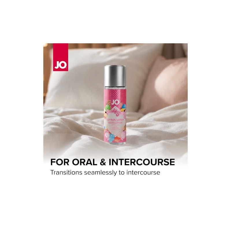 Jo H20 Flavored Candy Shop Water Based Lubricant - Cotton