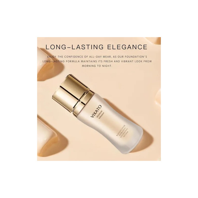 Base Correctora Líquida Cover Hydration De 45 Ml De Vixato