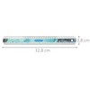 Westcott E-13300 Blue Plastic Ruler in Pouring Art and Marble