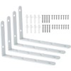 Sayayo Shelf Bracket Heavy Duty Wall Shelf Brackets Stainless Steel