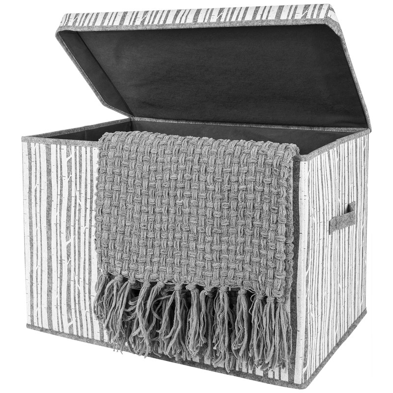 Sammy & Lou Collapsible Felt Soft Toy Box Toy Chest