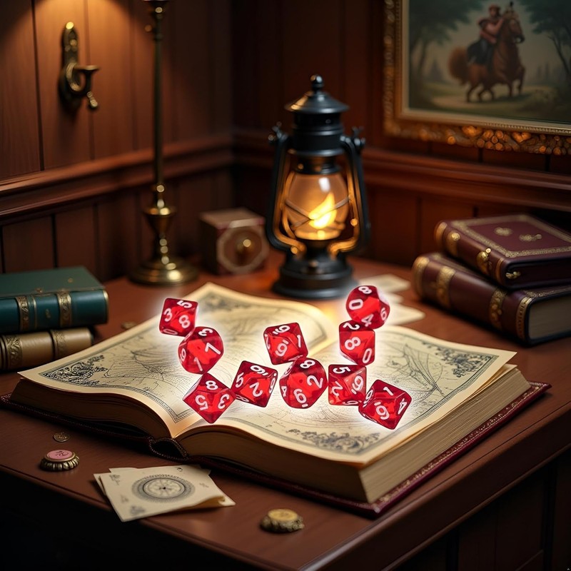 10 Pcs D10 Polyhedral Dice - Precision 10-Sided High-Clarity Dice