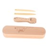 Tailors Clapper Seam Roller Point Turner Sewing Tool Finely Polished