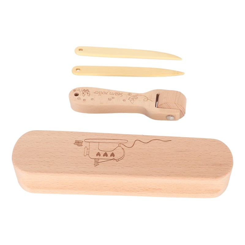 Tailors Clapper Seam Roller Point Turner Sewing Tool Finely Polished