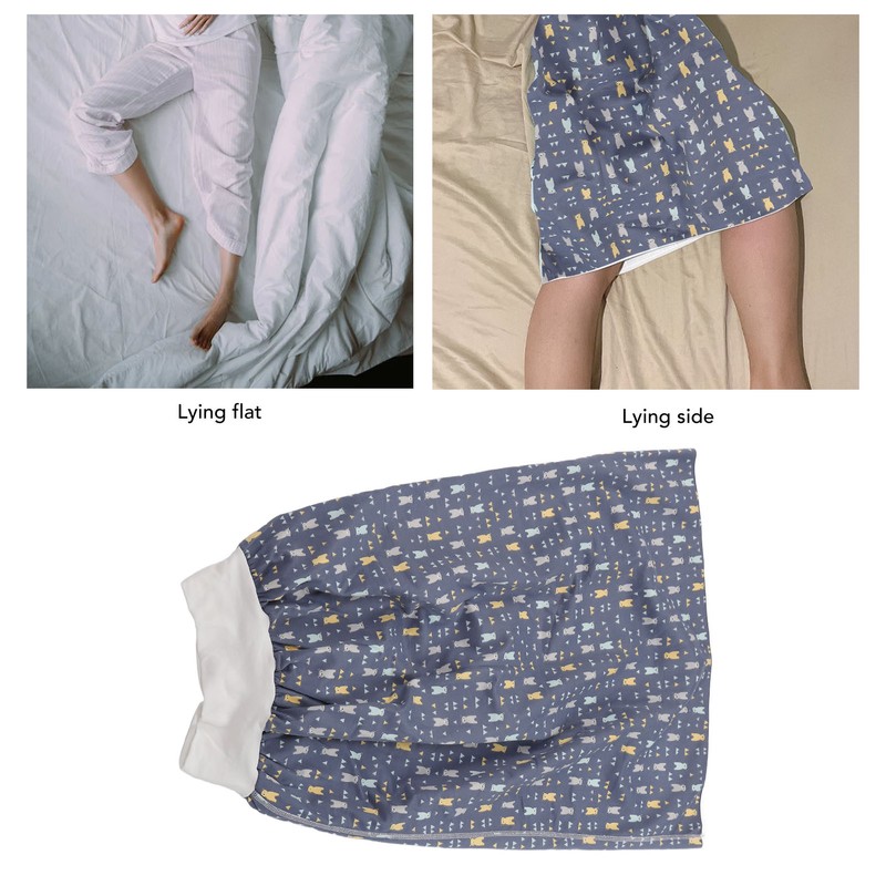 Cloth Diaper Skirt Washable Reusable Wearable Incontinence Mattress for Adults