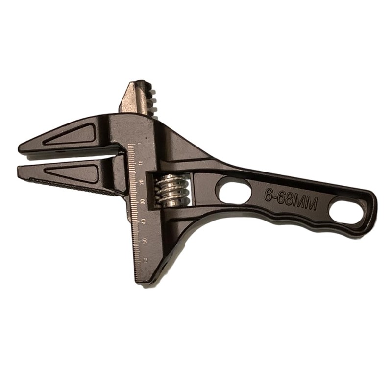 Adjustable Wrench, 0.27 - 2.7 inches (6 - 68 mm),
