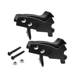 F Fityle 2Pcs Lock Lever Release Brackets Miter Saw Mounting Brackets Practical Portable Stable Multipurpose Saw Stand Accessories